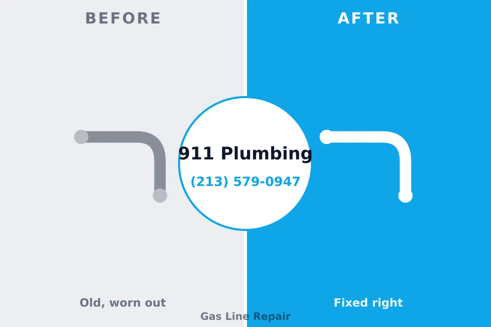 Before and after: plumbing repair Kaibab Estates West, AZ